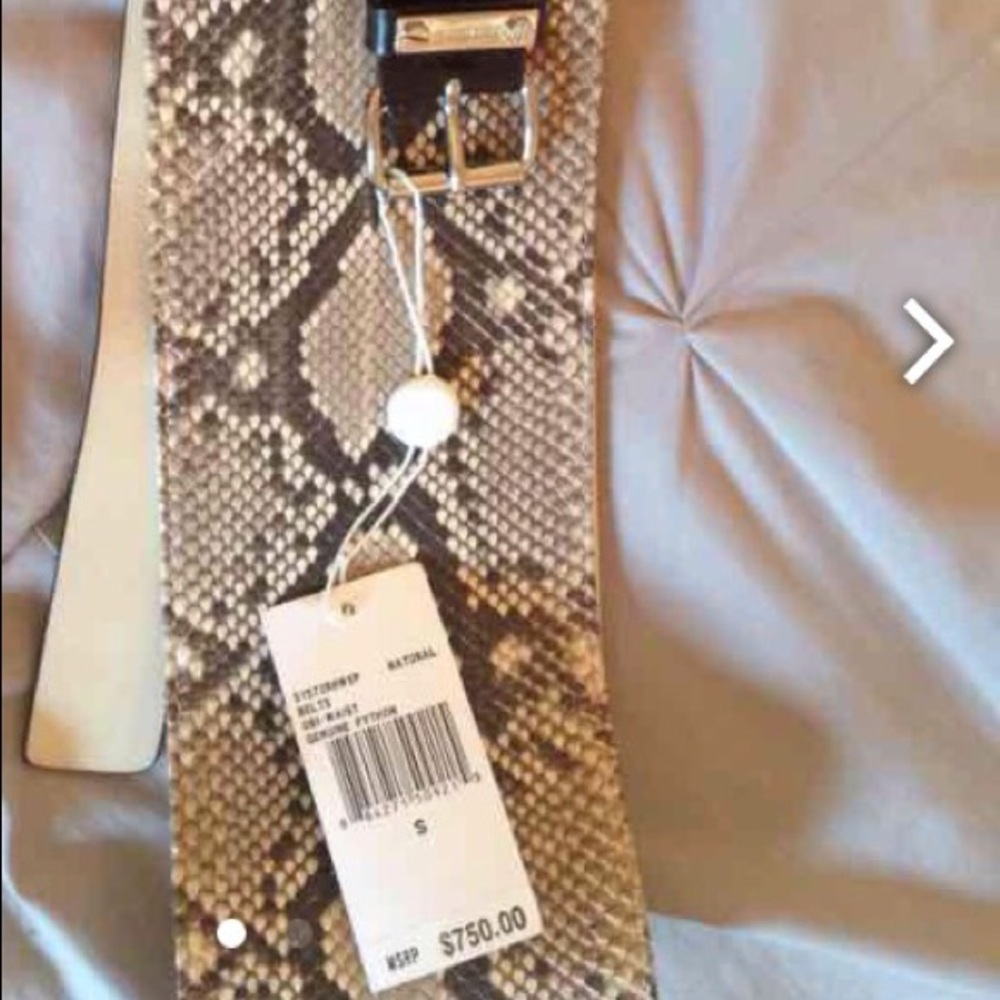 Michael kors python Obi belt - Picture 6 of 6